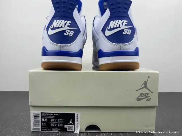 Official Maikesneakers Retro DR5415-140 Blue 4 Pine SB Jordan 0407